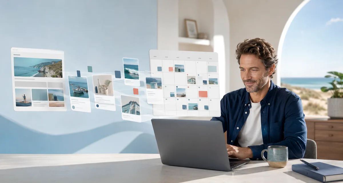 Social media automation for SMEs: from idea to publication