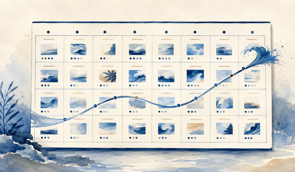 How to create a 30-day social media content calendar