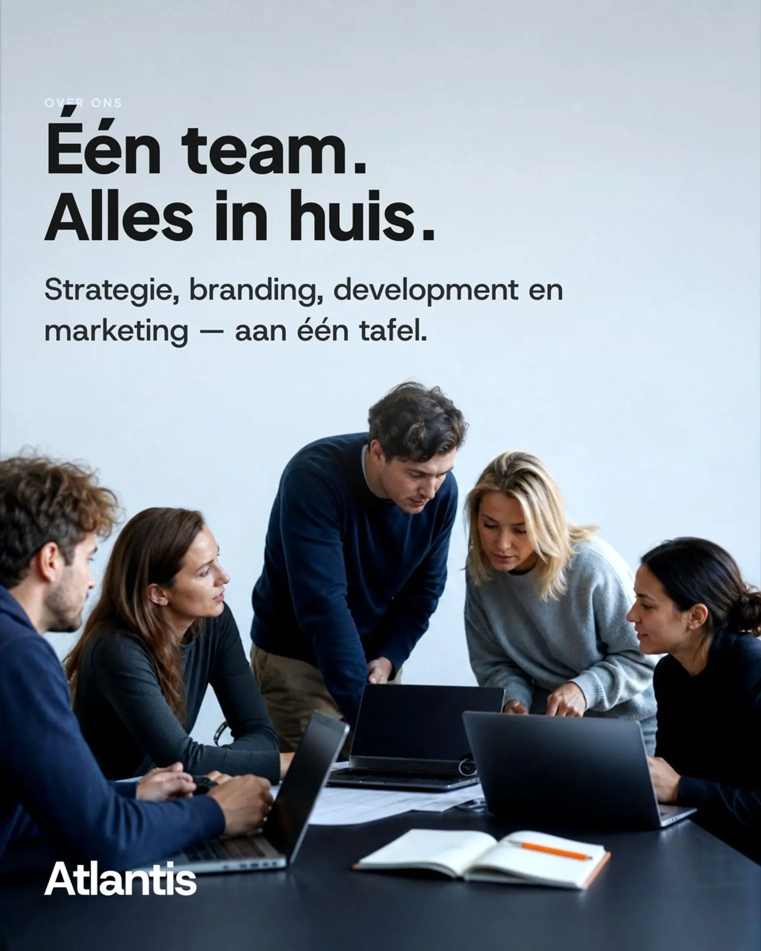 Atlantis Digital · LinkedIn — Six disciplines, one team, zero vendors to manage.